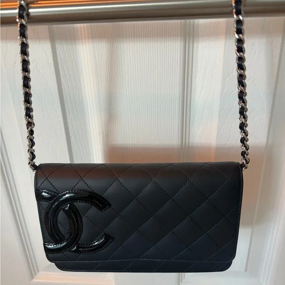Authentic New Chanel Black Quilted Clutch - Picture 5 of 12